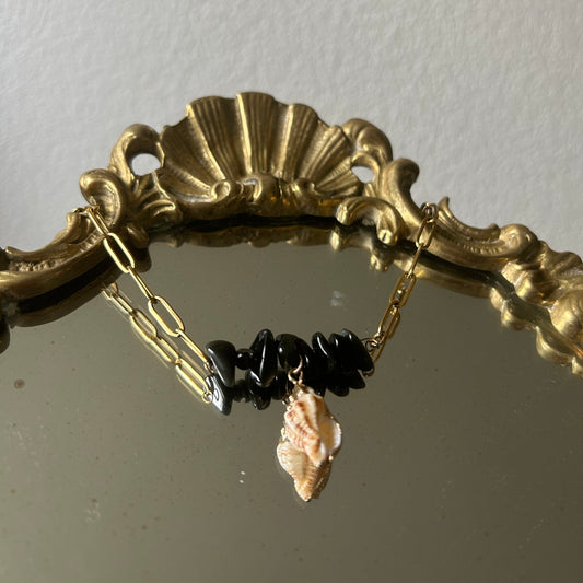 Collier Obsidiene